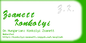 zsanett konkolyi business card